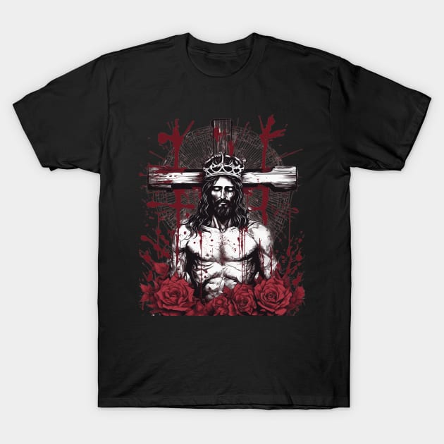 Jesus Christ Love Each Other as I Have Loved You T-Shirt by animegirlnft